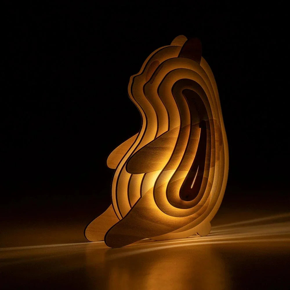 Maliben | Wildcraft Wooden Animal Light