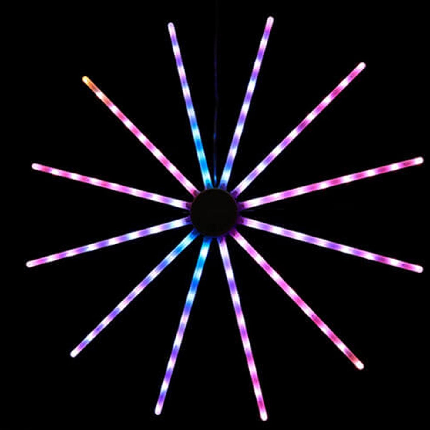 Maliben | Creative Rgb Illusion Windmill Fireworks Led String Lights