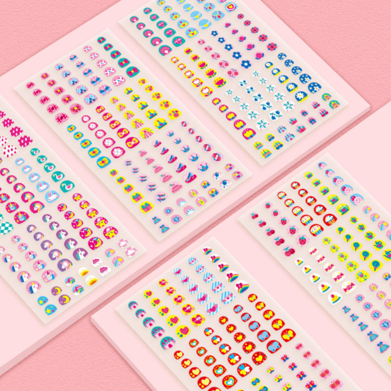 Maliben | Kids Nail Sticker (520 Pieces)
