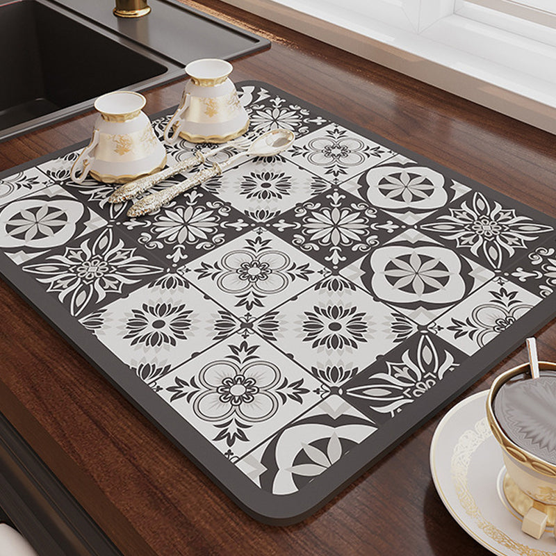 Maliben | Retro Quick-Drying Water-Repelling Mat For Kitchen-Bar-Countertops