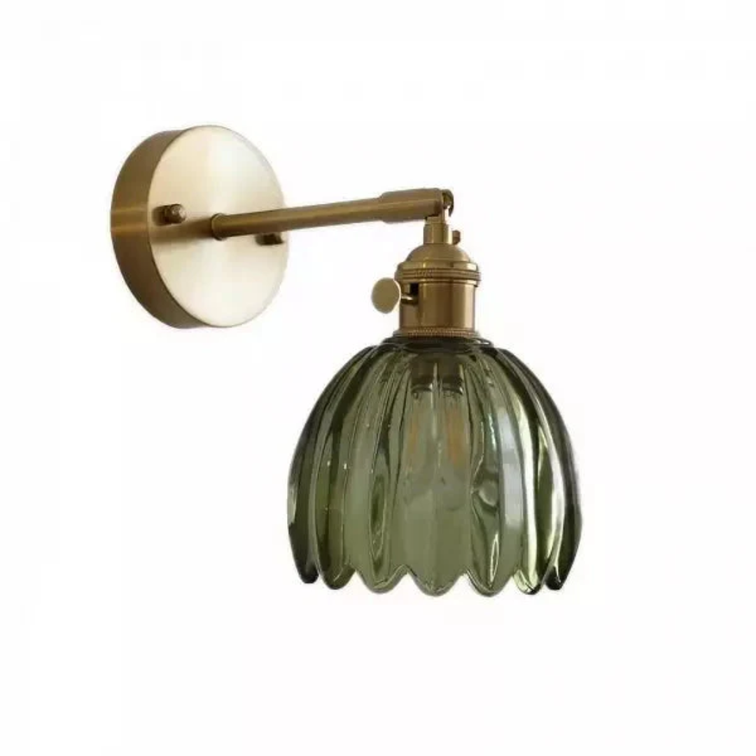 Maliben | Retro Glass Wall Lamp Tulip