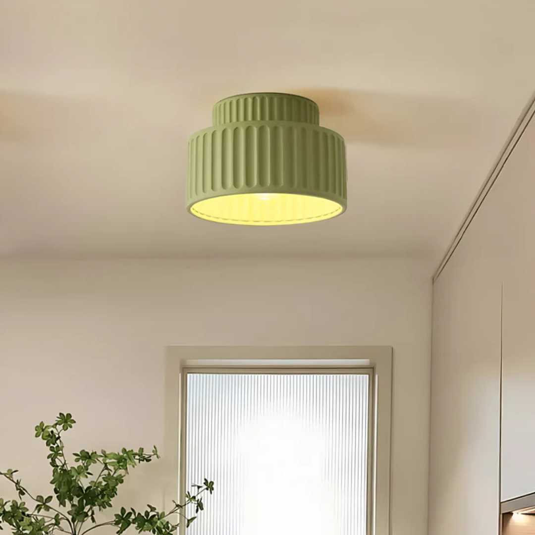 Maliben | Modern Ribbed Ceiling Lamp