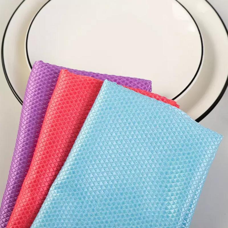 Maliben | Nano Stripe-Free Miracle Cleaning Cloths (Reusable) 5 Pcs