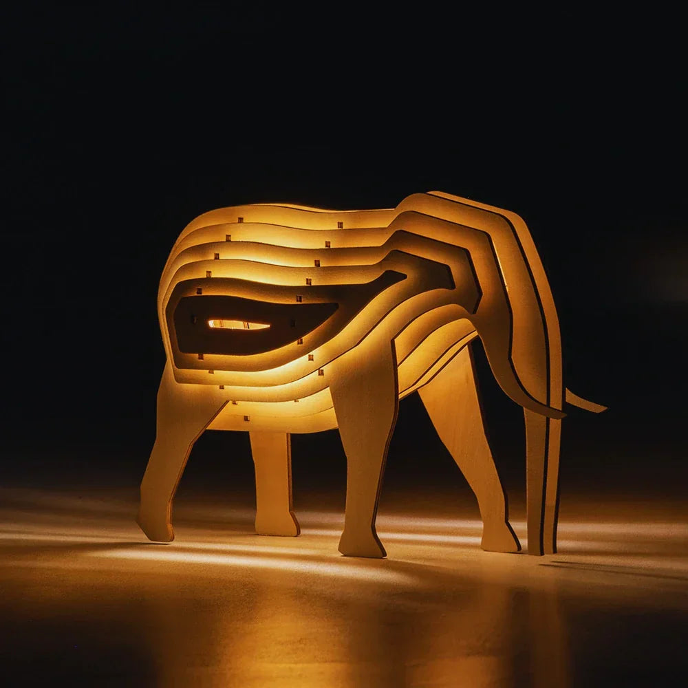Maliben | Wildcraft Wooden Animal Light