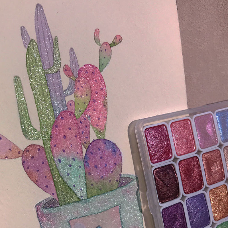 Maliben | 20 Colors Watercolor Painting Set