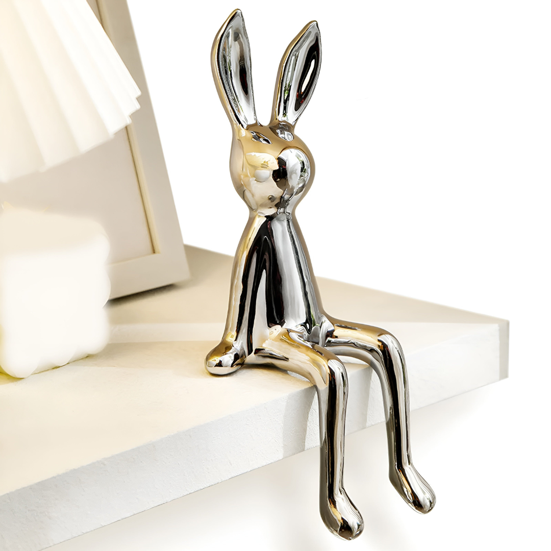 Maliben | Shiny Ceramic Rabbit Figurine