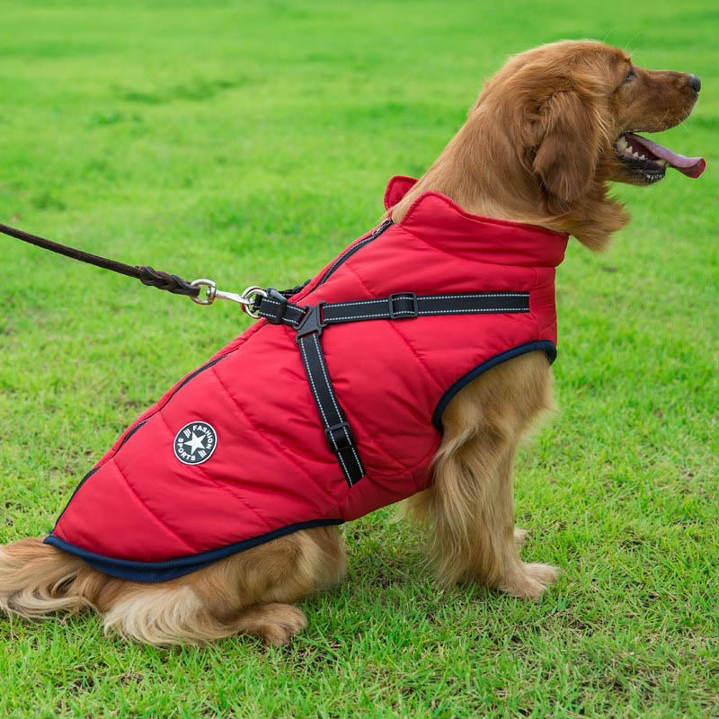 Maliben Waterproof Winter Jacket With Built-In Harness