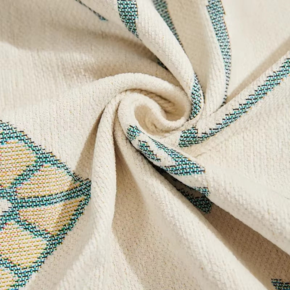 Maliben | Meringue Chenille Geometry Sofa Cover