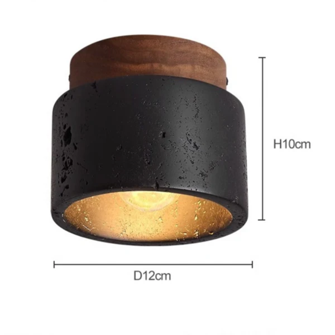 Maliben | Ceiling Lamp With Stone Look