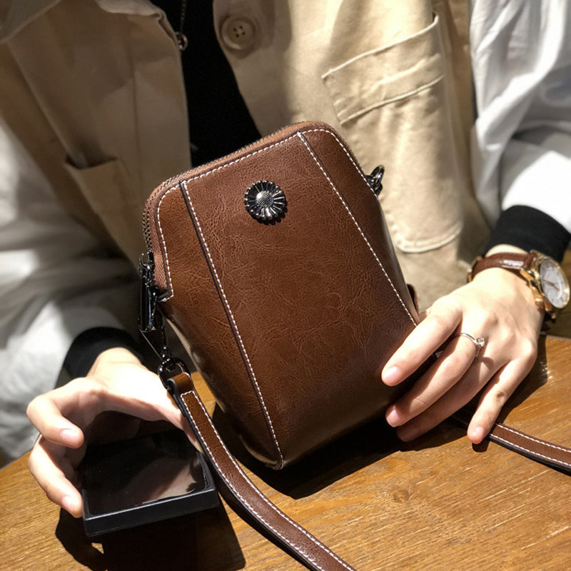 Maliben | Women's Soft Leather Mobile Phone Bag