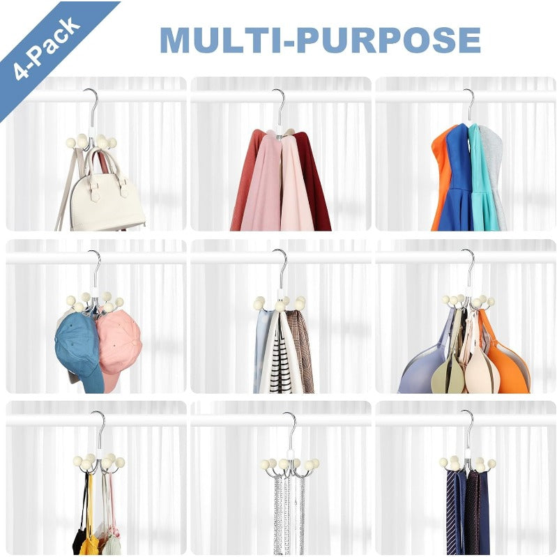 Maliben | 360° Swivel Hoodie & Purse Organizer