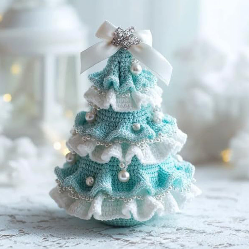 Maliben | Pearlpine – Elegant Hand-Crocheted Christmas Trees