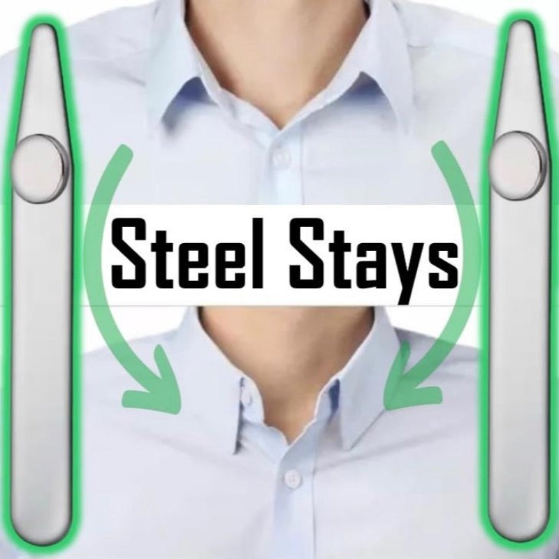 Maliben SteelStays Magnetic Collar Stays