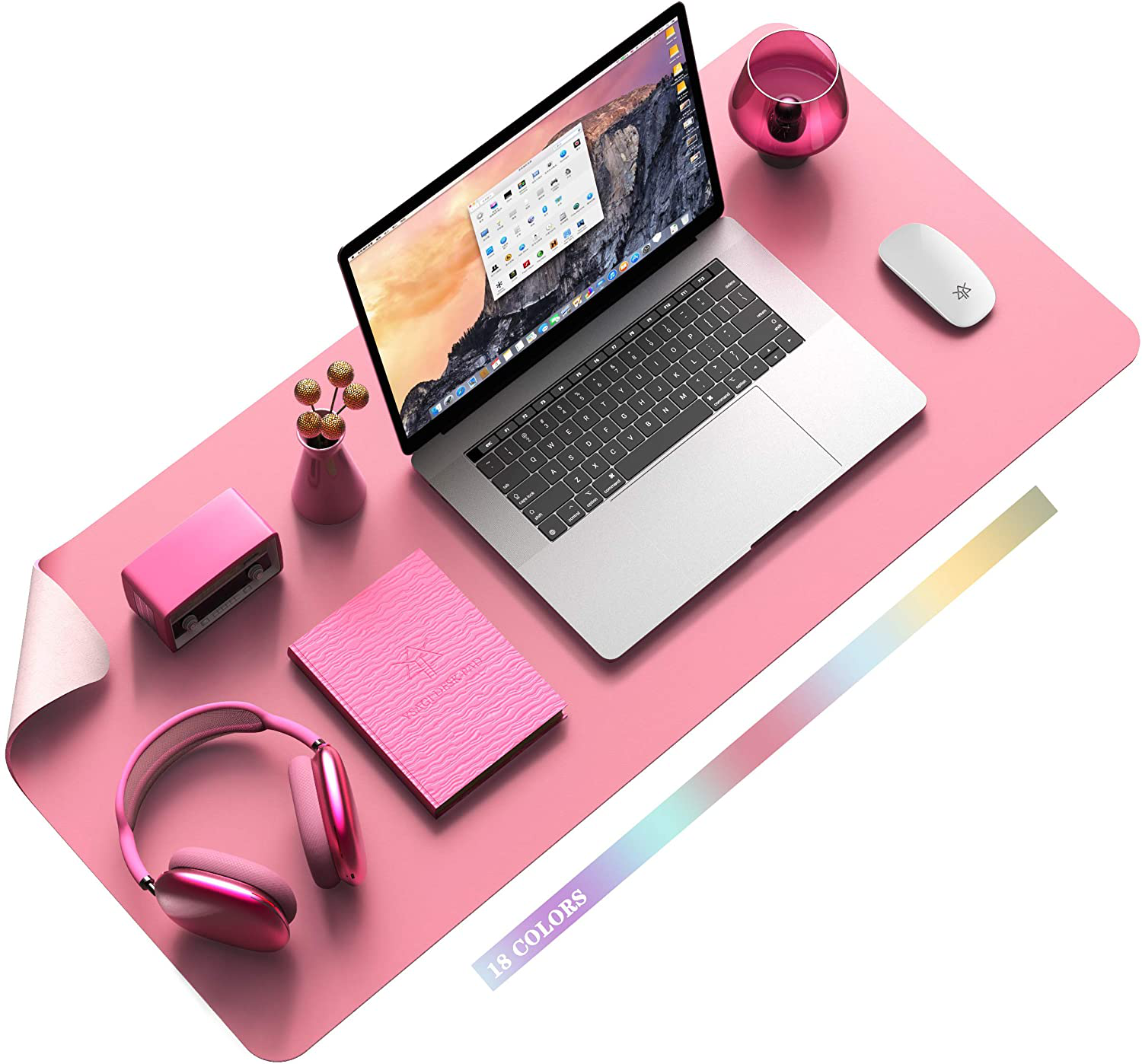 Maliben | Desk Pad Protector Waterproof Non-Slip Leather Office Mouse Mat