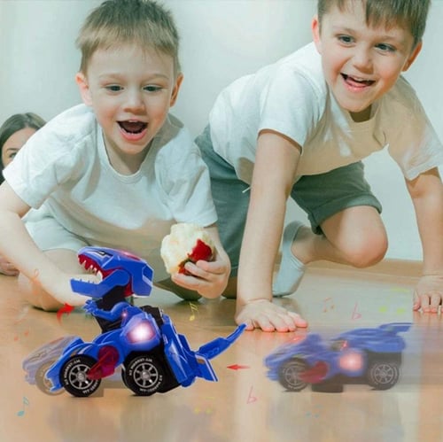 Maliben | Transforming Dinosaur Toy Car | Best Automatic Transformer Toy Car - Stimulates Creative Play