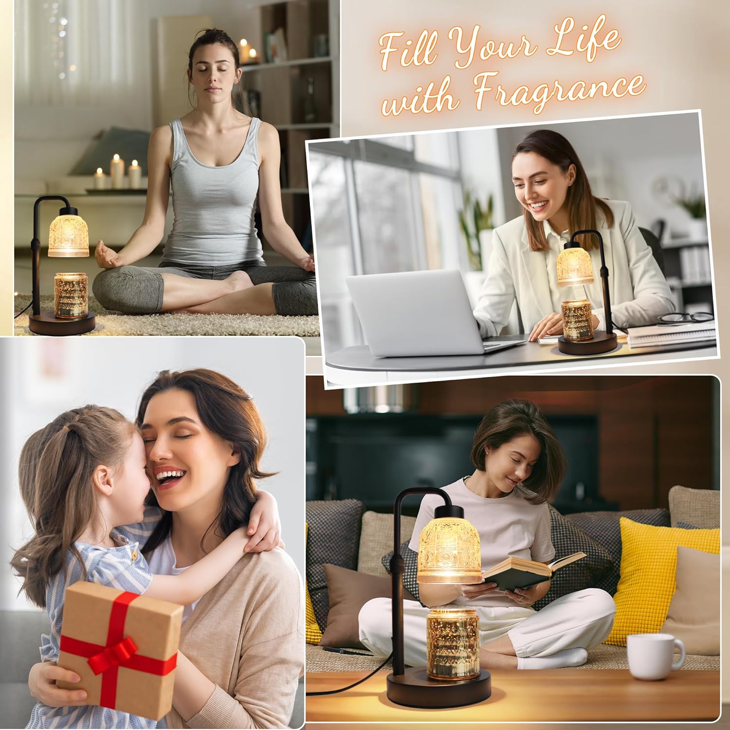 Maliben | Candle Warmer Lamp With Timer