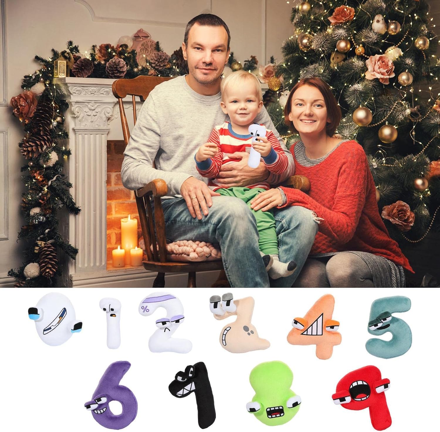 Maliben | Cuddly Number Plush Toy