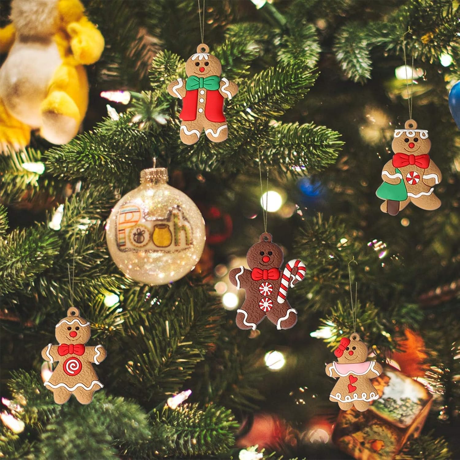 Maliben | Set Of 12 Gingerbread Ornaments - Sweetbakes