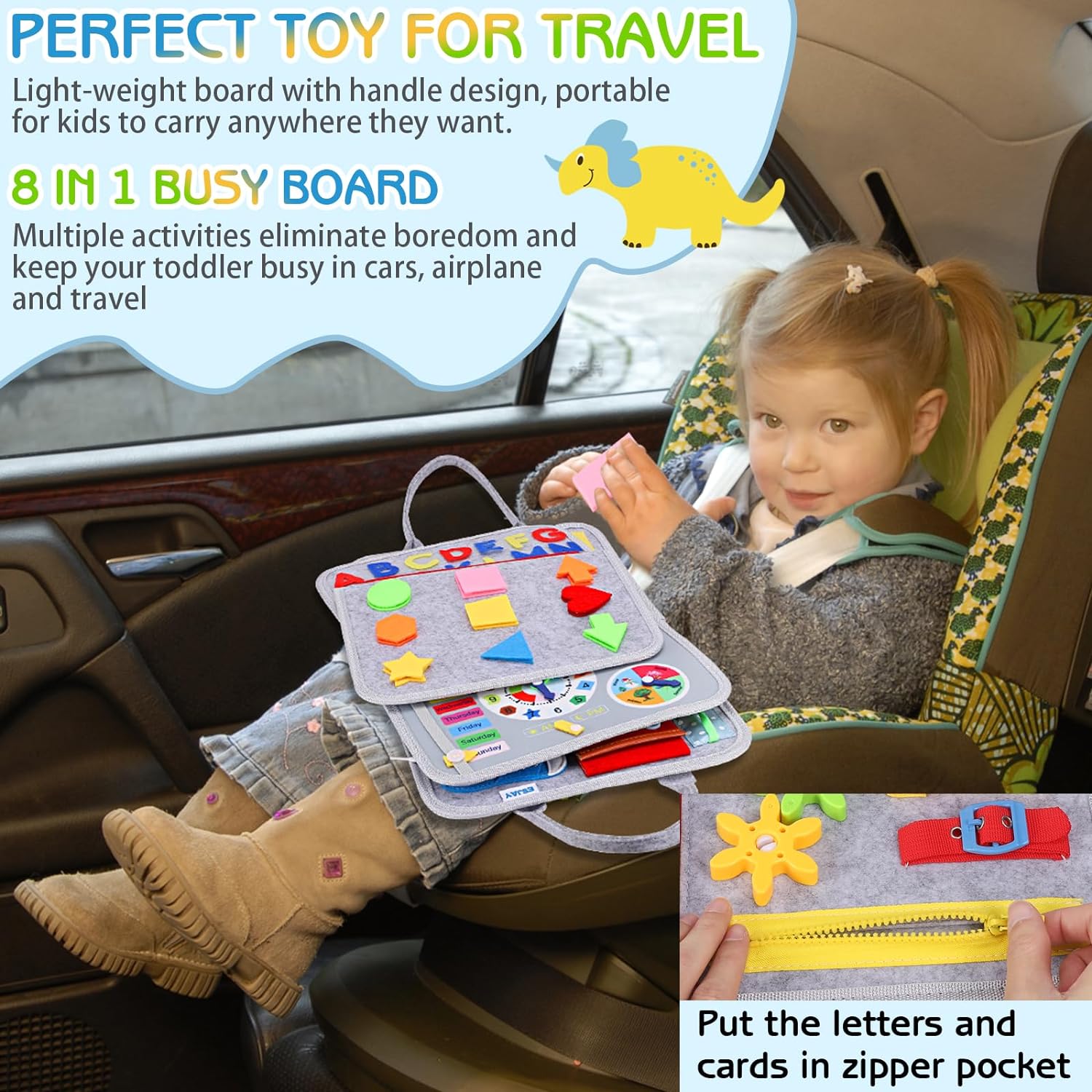 Maliben | 3d Print Board & Pin Board Bag - For Creative Senses Development