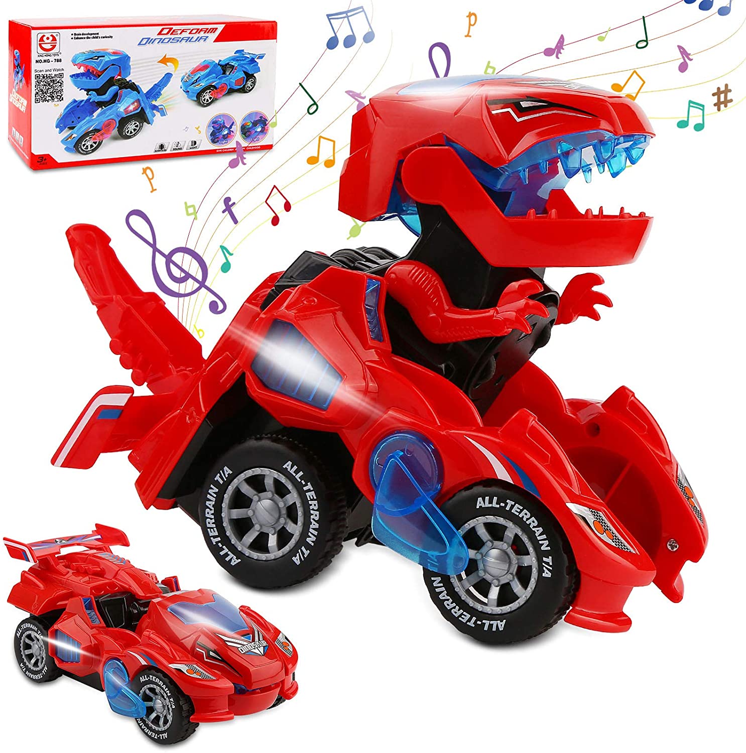 Maliben | Transform Dino Car | Give Your Child Endless Adventures - The Ultimate Transforming Dinosaur Car