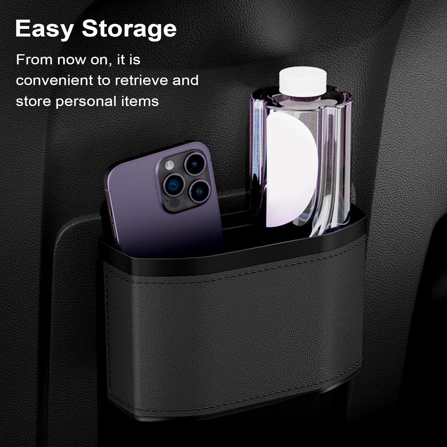 Maliben | Smell-Proof Car Trash Can With Touch Light – Lurevo