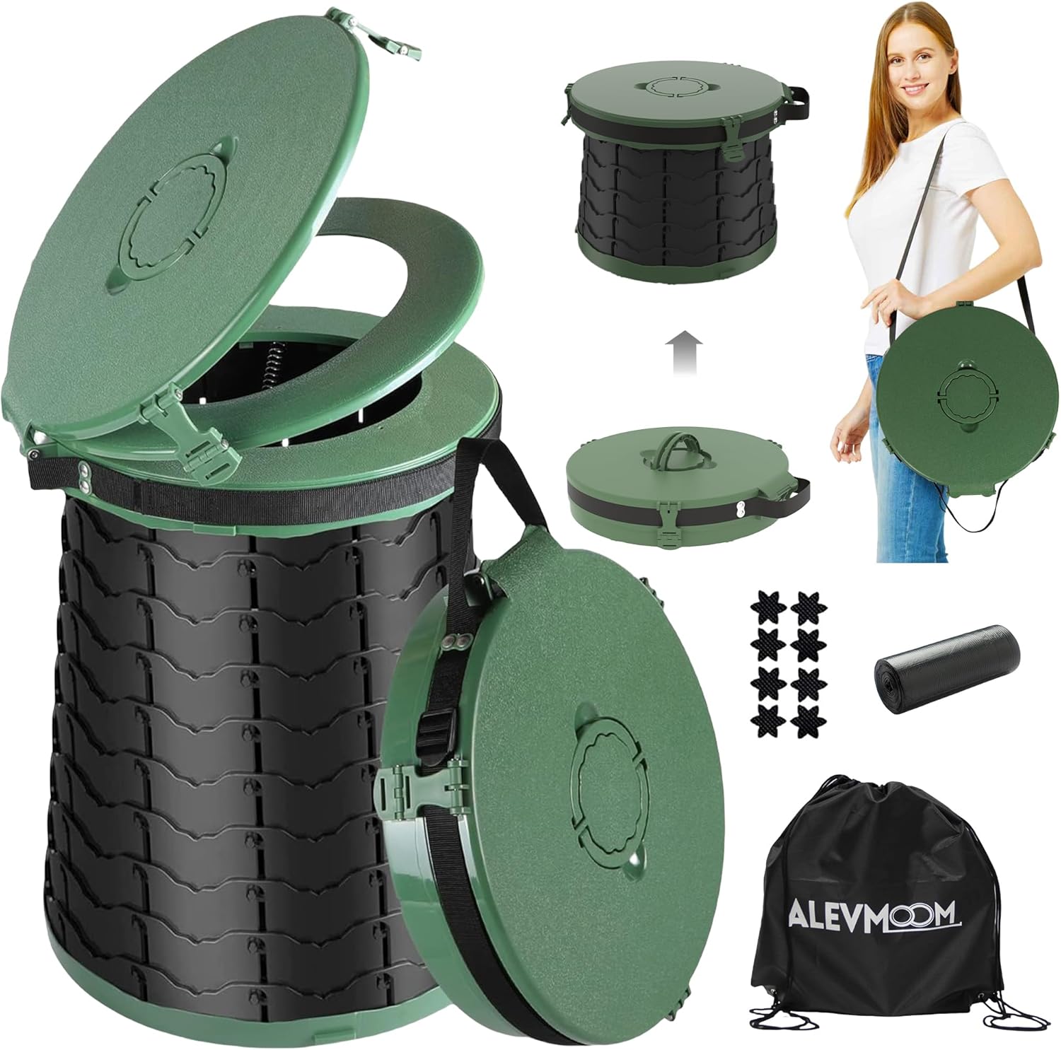 Maliben | Portable Toilet With Adjustable Height – Campmate