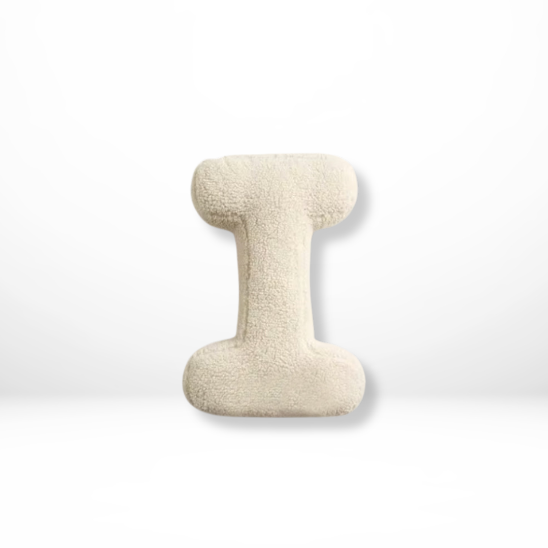 Maliben | Velvet Alphabet Decorative Cushion With Letters A To Z
