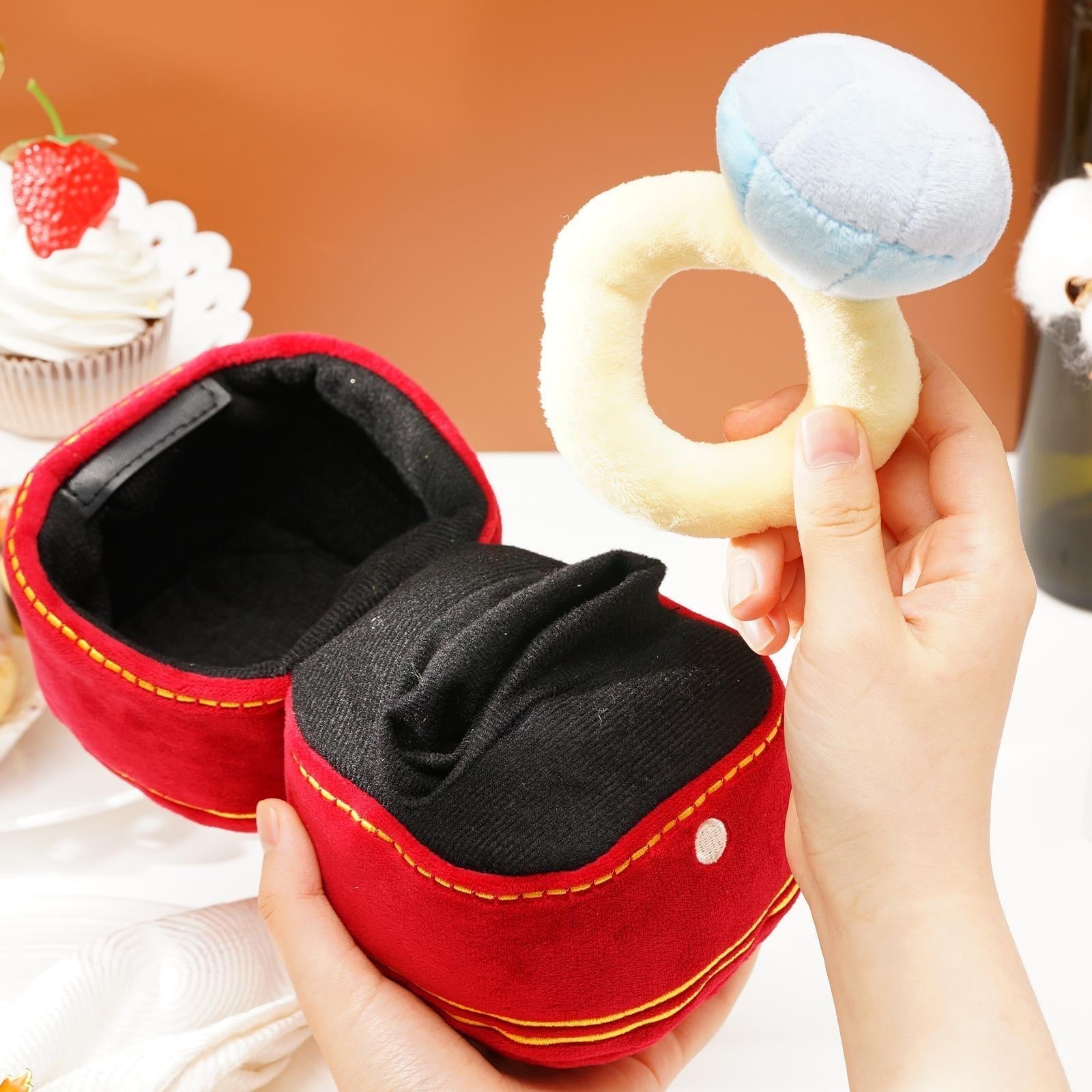 Maliben | Love Gem Soft Stuffed Plush Ring Box
