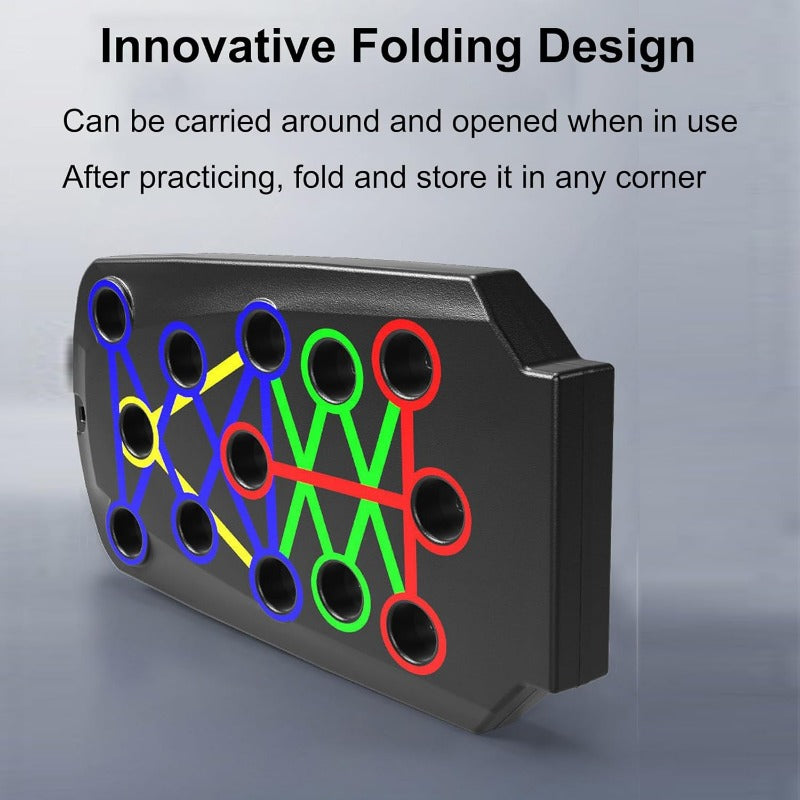 Maliben | Color-Coded Push-Up Board With Ergonomic Handles