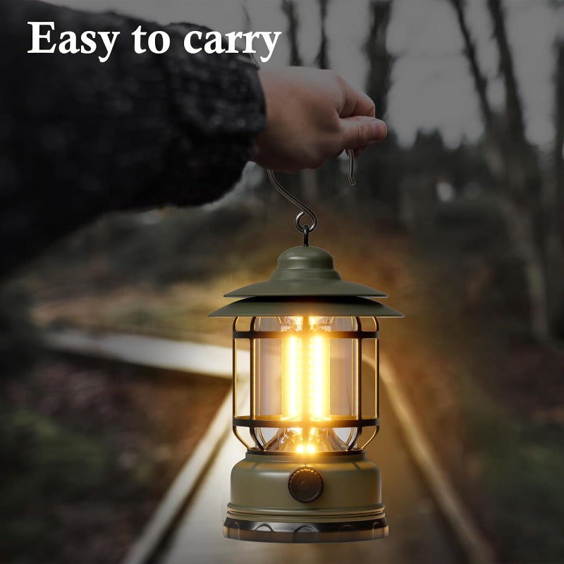Maliben | Rechargeable Retro Led Camping Lantern