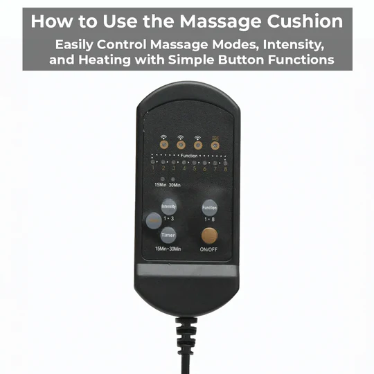 Maliben | Heated Massage Cushion Pad For Chair & Car