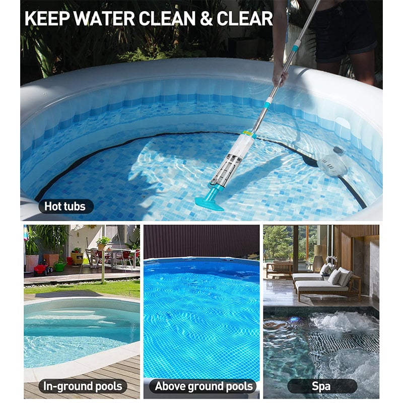 Maliben | Us Standard - 3in1cordless Rechargeable Powerful Motor Swimming Pool Vacuum Cleaner