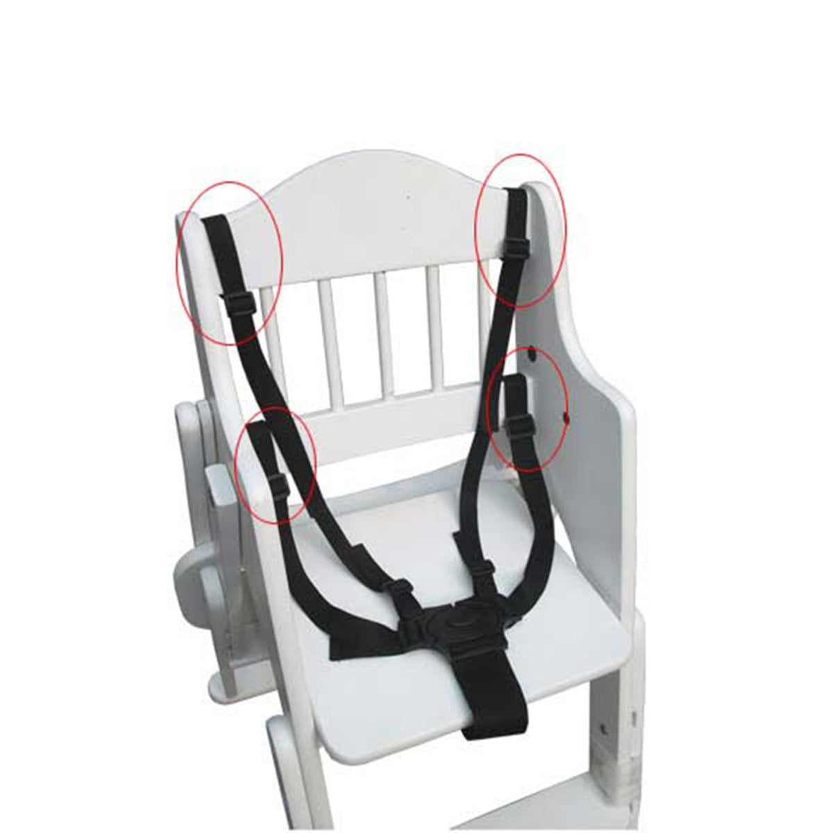 Maliben SafeStrap 5-Point Safety Belt with Harness – Comfortable and Safe Solution...