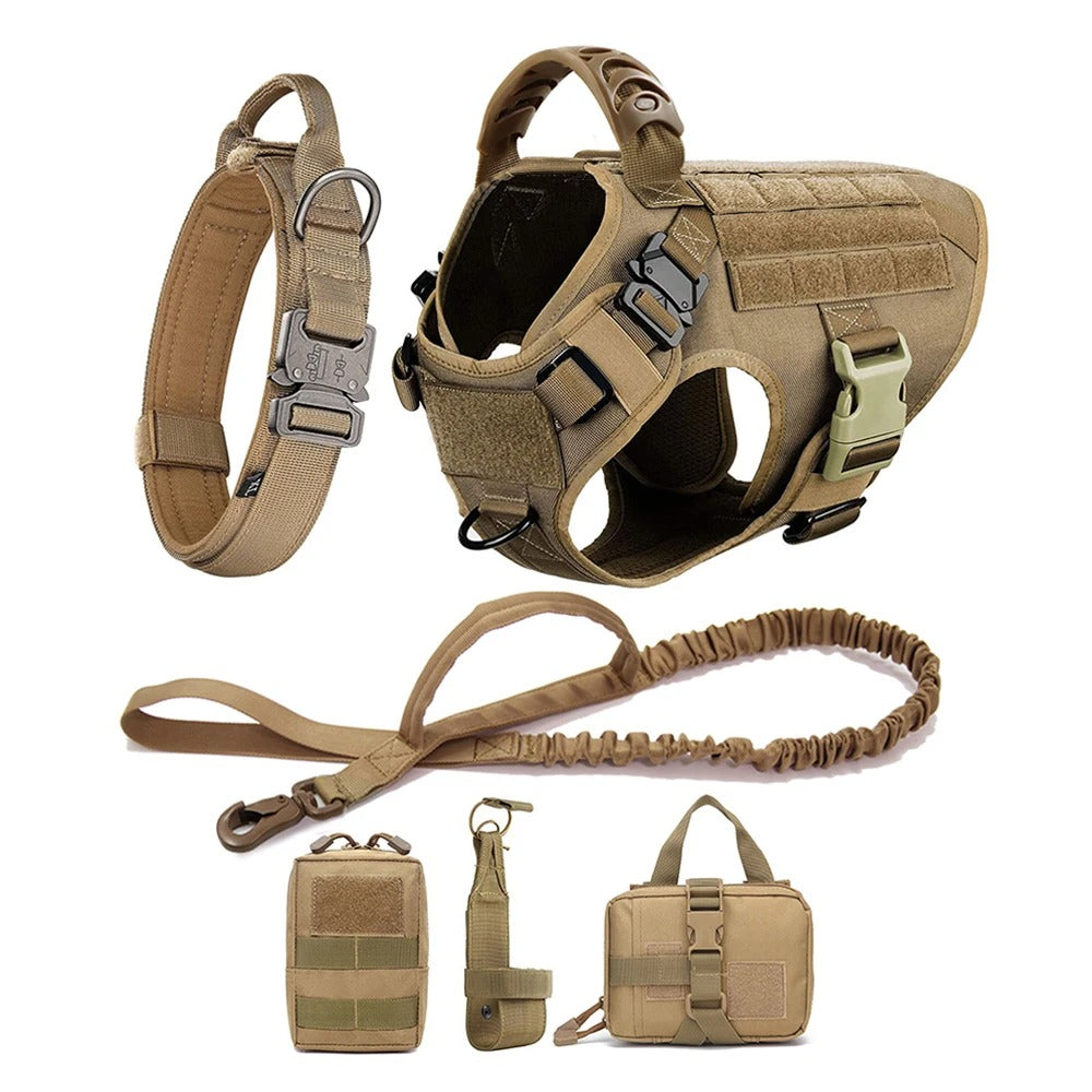 Maliben | KrachtGrip Dog Harness – Adjustable Tactical Harness for Training & Walks