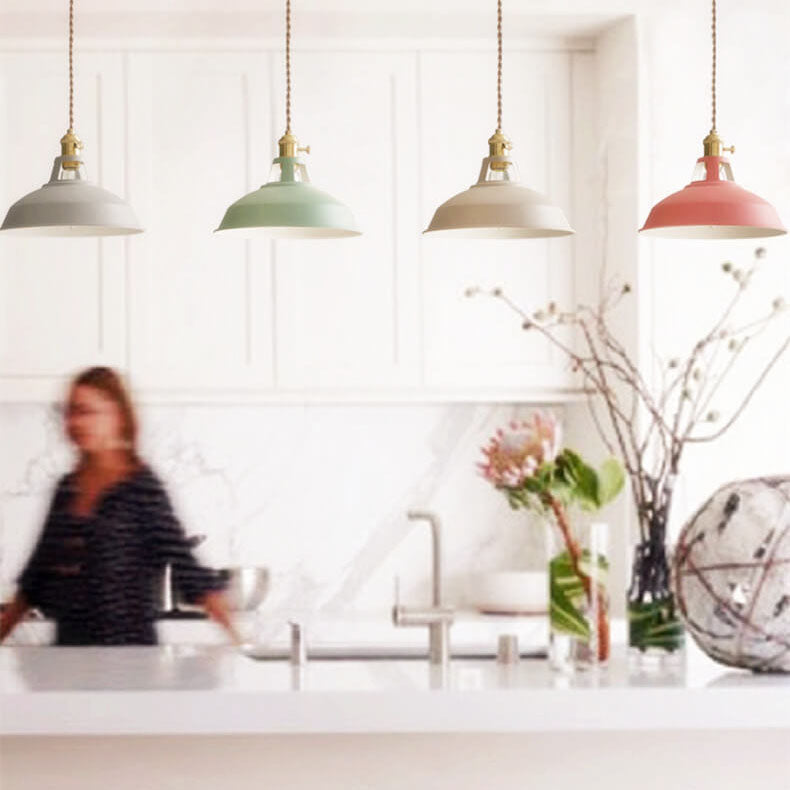 Maliben | Colorful Dimmable Pendant Light Industrial Unique Style