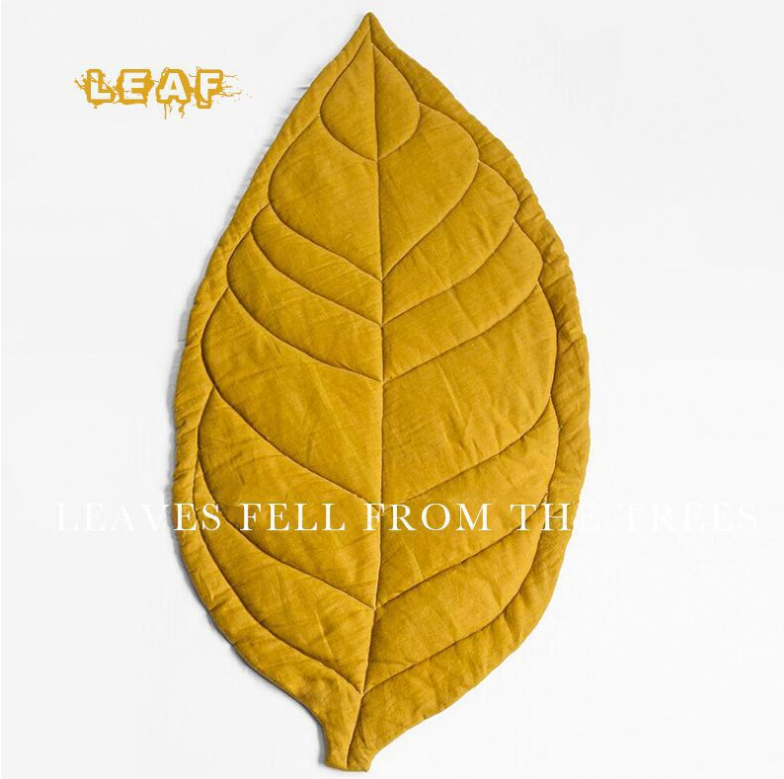 Maliben | Baby Play Mat – Leaf Shape, Soft & Comfortable