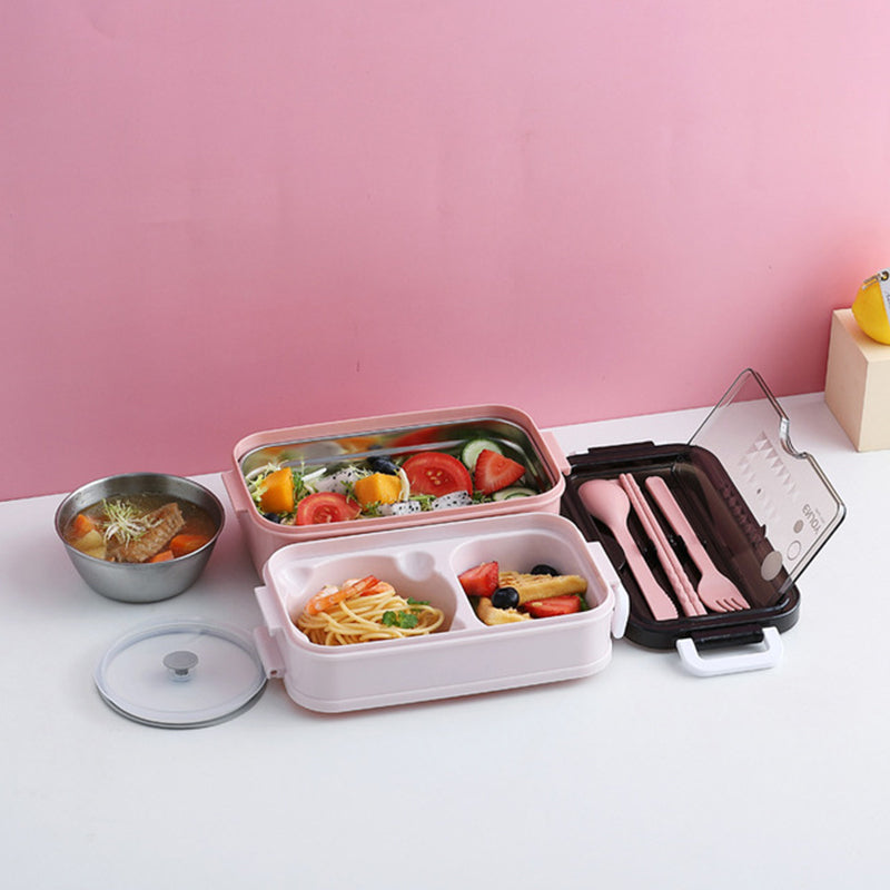 Maliben | Portable Three Stackable Lunchbox