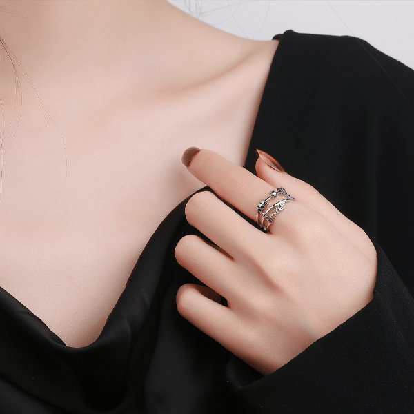 Maliben | Withinhand Adjustable Happy Ring