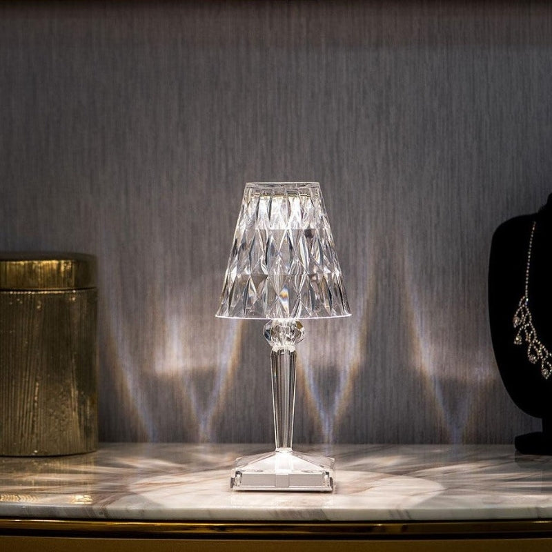 Maliben | Crystal Table Lamp With Touch Control - Lumecrystal