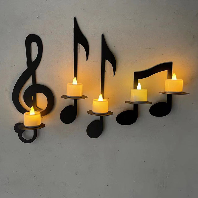 Maliben | Candle Holder With Music Notes