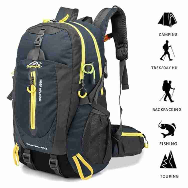 Maliben | 40l Waterproof Hiking Backpack With Multiple Compartments For Outdoor Adventures And Travel