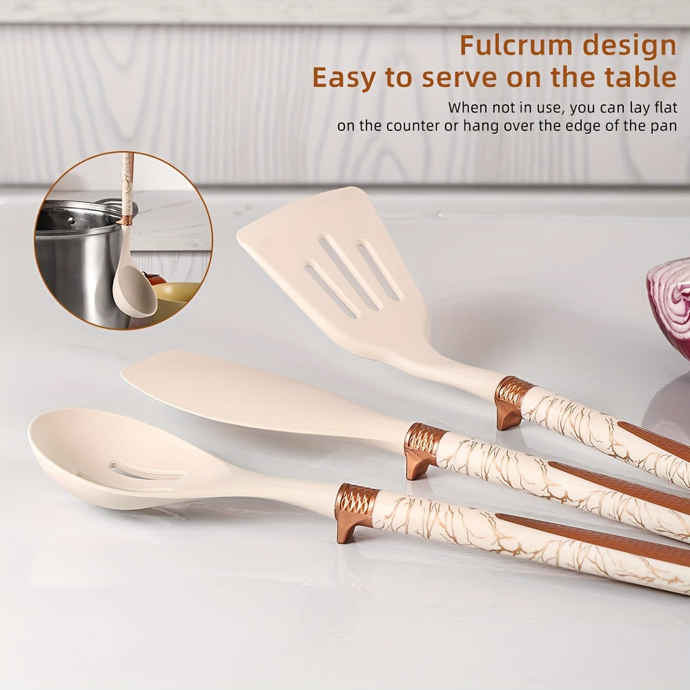 Maliben | Premium Cooking - Cooking Pleasure With The Elegant Silicone Kitchen Utensil Set