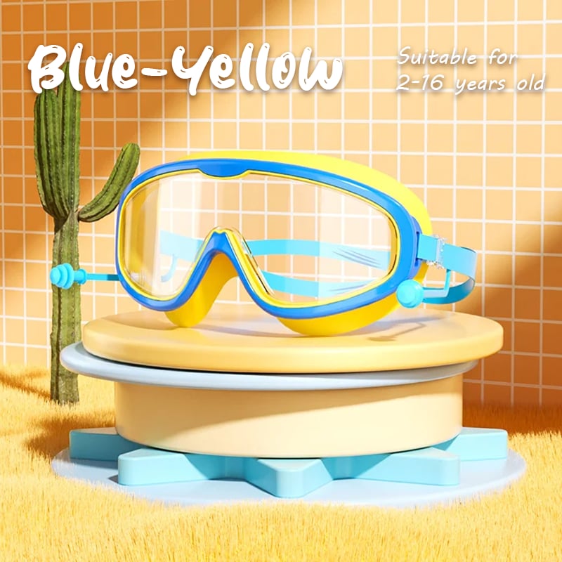 Maliben | Hd Children's Large Frame Waterproof And Anti-Fog Swimming Goggles