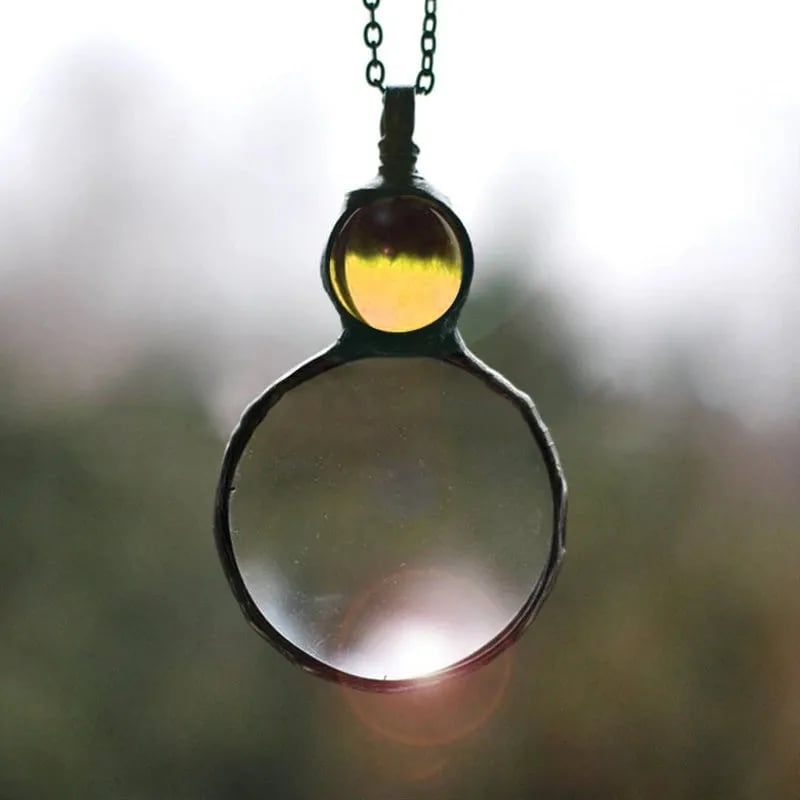 Maliben | Necklace With Magnifying Pendant