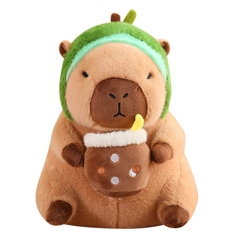 Maliben | Cuddlecapy Cuddle Doll Plush | Capybara & Rabbit Design | Soft Cuddle Toy In Various Styles & Sizes