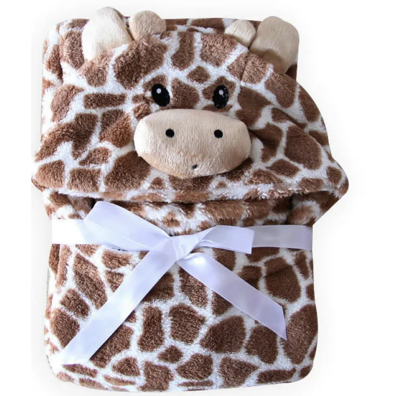 Maliben | Kids Hooded Bath Towel – Soft Towel With Animal Design
