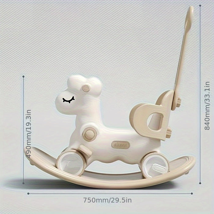 Maliben | Twist & Ride: 2-In-1 Baby Rocking Horse And Balance Bike - Safe And Fun Toy