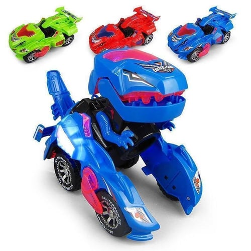 Maliben | Transforming Dinosaur Toy Car | Best Automatic Transformer Toy Car - Stimulates Creative Play