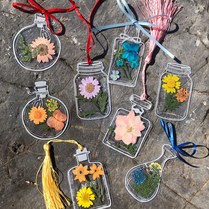 Maliben | Transparent Dried Flower Bookmark