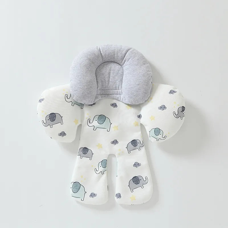 Maliben | Baby Seat Reducer With Head Support – Soft Cushion For Baby Car Seat & Stroller